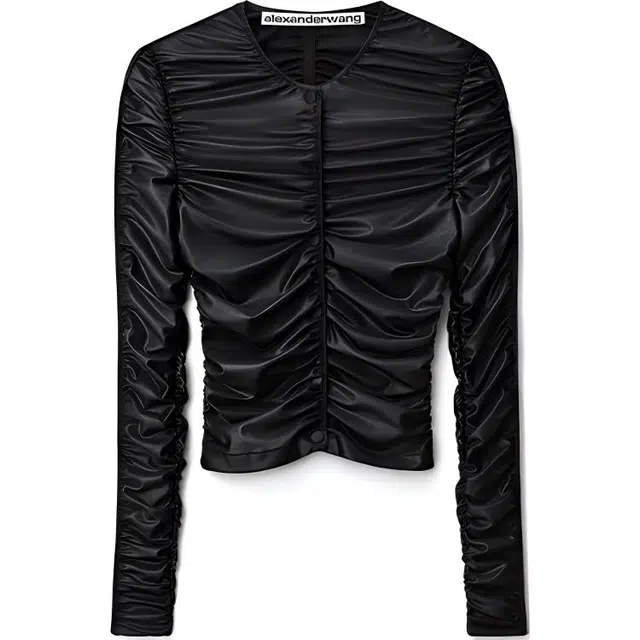 Alexander Wang SS22 Black Cardigan Jacket