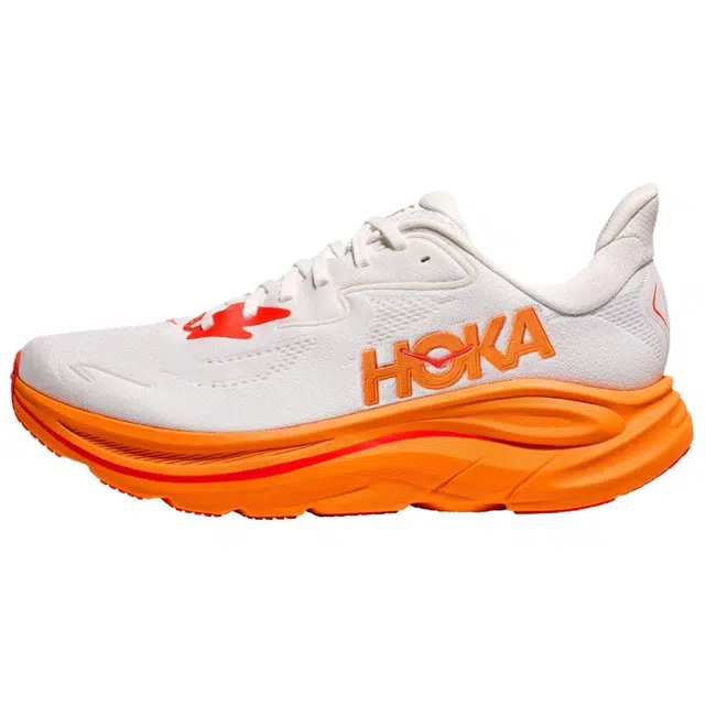 HOKA ONE ONE Clifton 10 White Orange