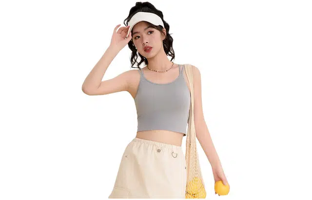 有棵树 纯色套头舒适吊带 女款