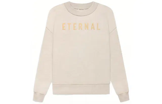 Fear of God ETERNAL Fleece Crewneck Warm Heather Oatmeal