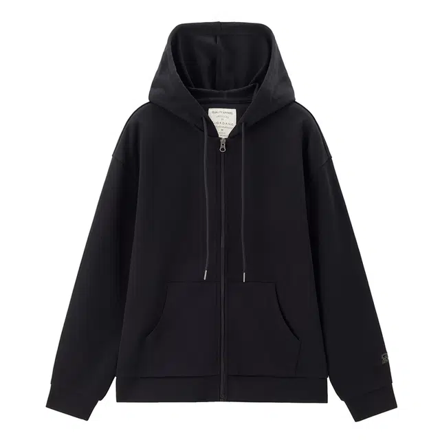 佐丹奴 刺绣袖口连帽开衫休闲长袖夹克外套 女款