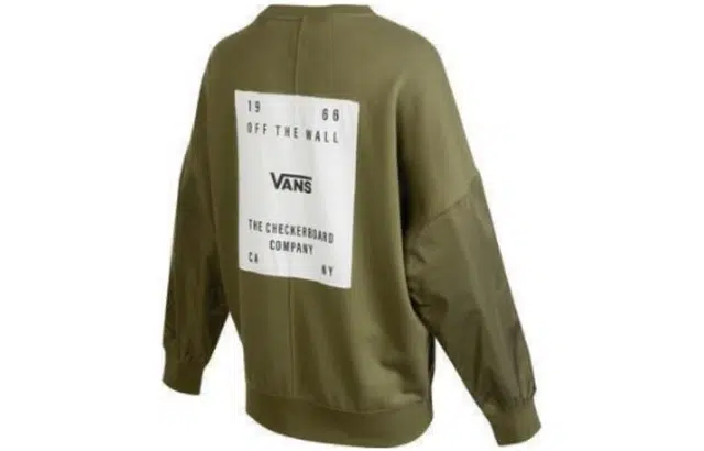 Vans Logo Crewneck Sweatshirt Green