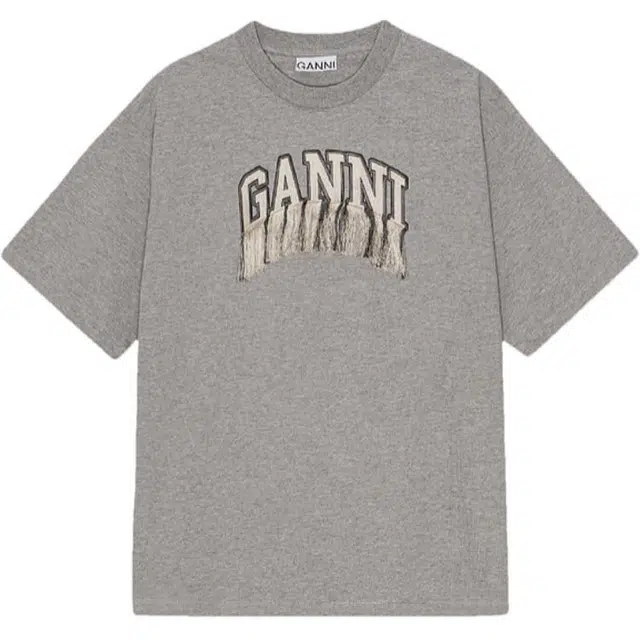 GANNI FW24 logo T