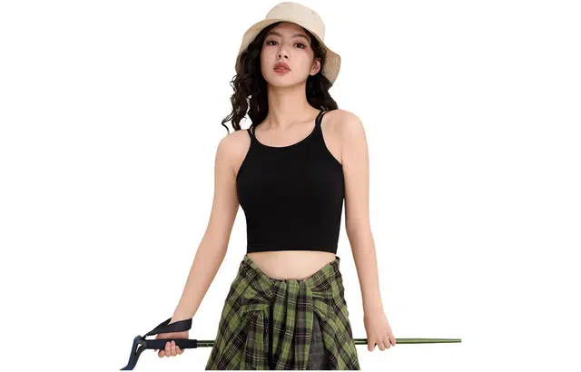 有棵树 纯色套头舒适吊带 女款
