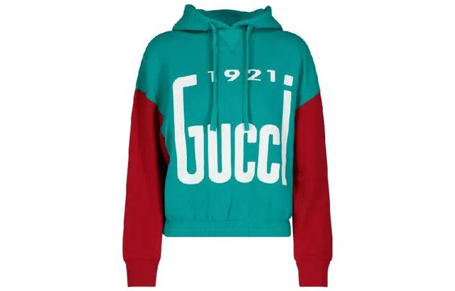 Gucci 1921 Series Hoodie Blue
