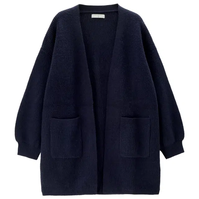 佐丹奴 厚款毛织无扣舒适百搭气质针织衫 女款