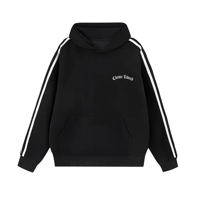 草本初色 薄款时尚宽松连帽设计感长袖卫衣 男女同款