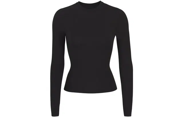 SKIMS COTTON JERSEY T SOOT