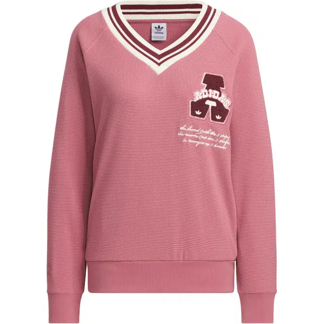 adidas Originals FW24 V-Neck Sweatshirt