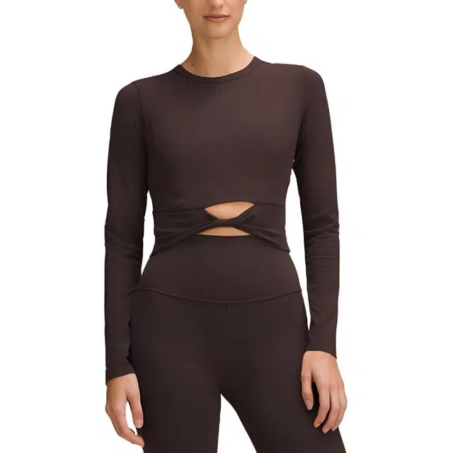 lululemon Nulu Cropped Long Sleeve Shirt