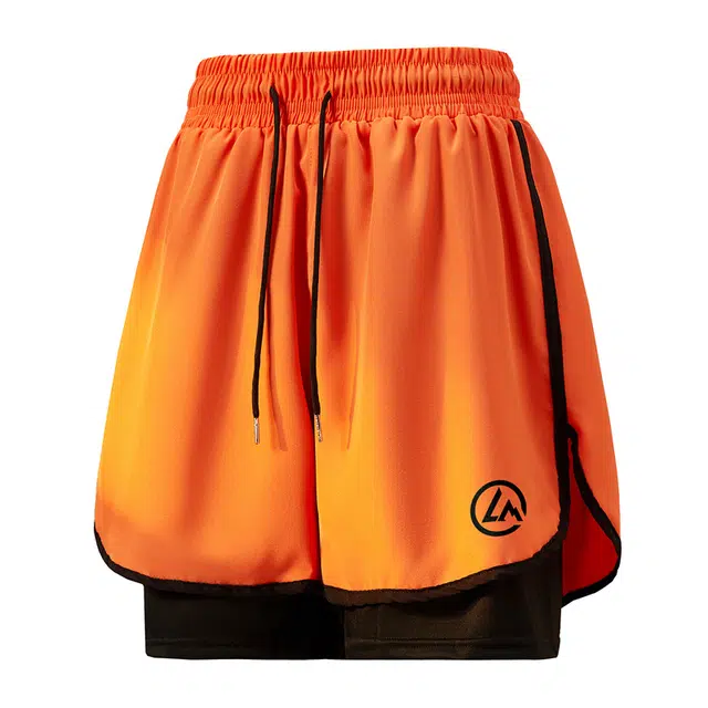 兰缪 日系基础款日常亲肤通勤舒适五分裤休闲短裤 男女同款