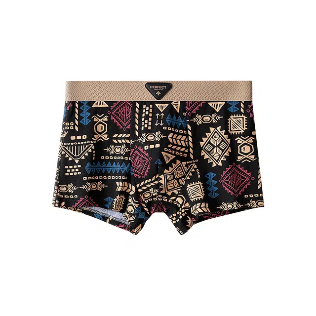 对你的私语 透气抗菌平角内裤 男款 组合装