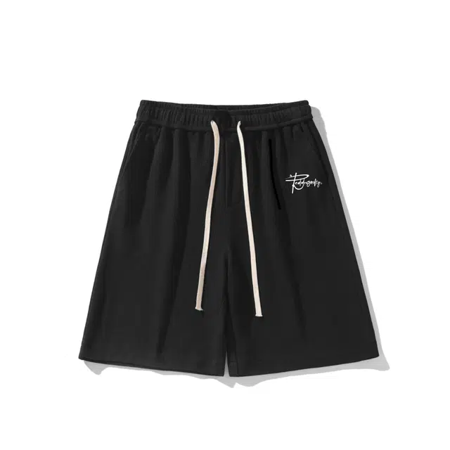 红蜻蜓 美式通勤百搭简约舒适休闲短裤 男女同款