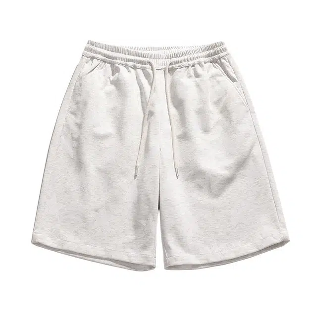 大白鲨 海边度假沙滩裤男士印薄款运动五分裤宽松大码凉感潮流休闲短裤 男款