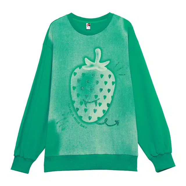 木果果木 舒适慵懒小众卫衣 女款