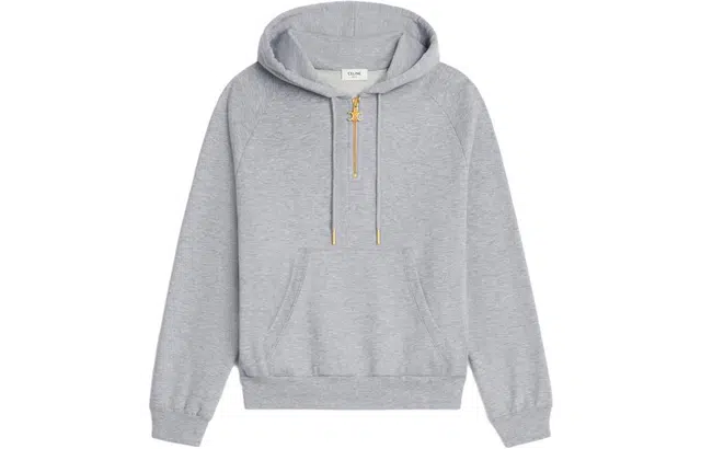 CELINE SS23 Hoodie Light Grey