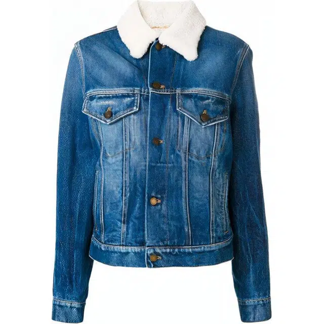 SAINT LAURENT Denim Jacket Blue
