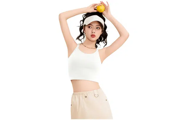 有棵树 纯色套头舒适吊带 女款