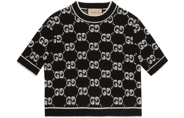 Gucci GG Knit Crewneck Tee