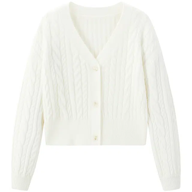 太平鸟 品质内搭软糯绞花针织衫 女款