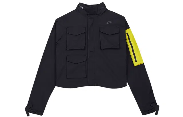 Nike x OFF-WHITE Windbreaker Black Yellow