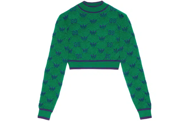 Gucci x adidas SS23 Green Sweater