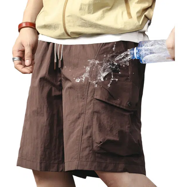 格蓝鹿 美式户外宽松舒适潮流休闲短裤 男女同款