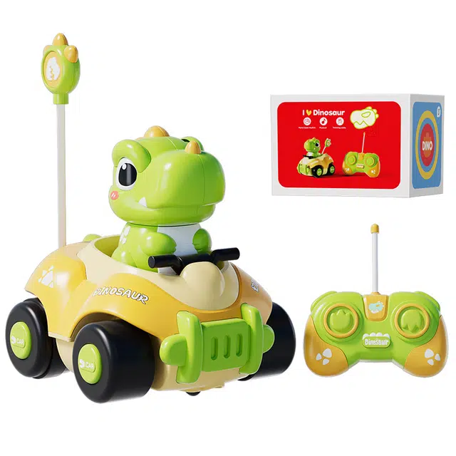 益米 遥控恐龙车 带声光 智能玩具