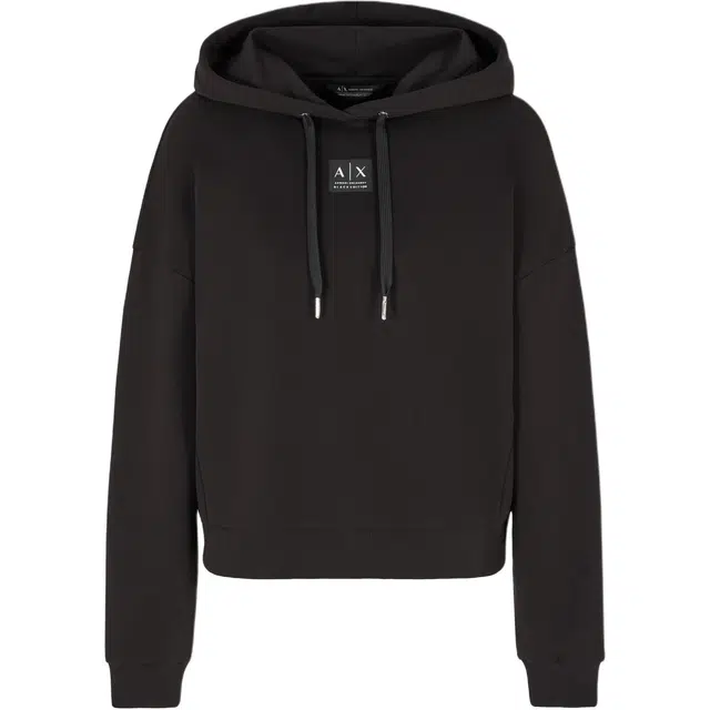 Armani Exchange AE FW24 Hoodie Black