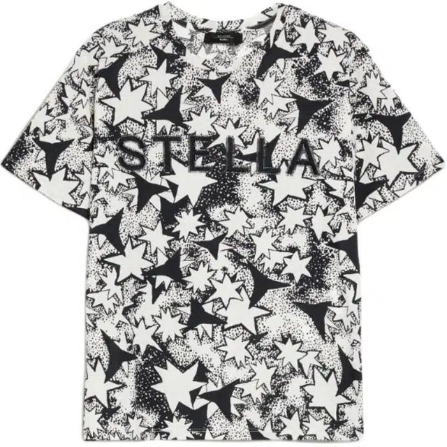 WEEKEND MaxMara Radio T-Shirt In Cotone Con Stampa E Ricamo T