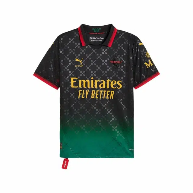 PUMA x AC MILAN x Off-White DRYCELL SS25