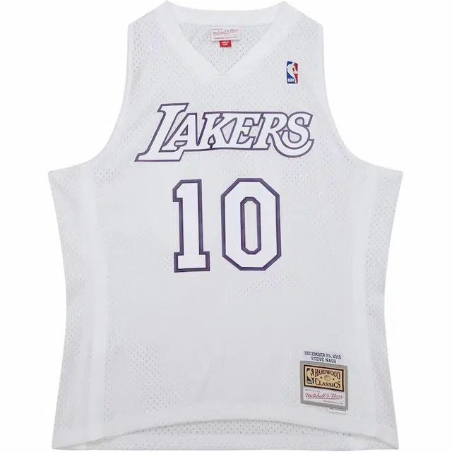 Mitchell Ness x NBA Los Angeles LakersSteve Nash Christmas Day 2012 Swingman Jersey logoV
