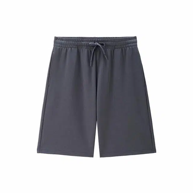 佐丹奴 针织简约纯色时尚百搭质感细腻休闲短裤 男款