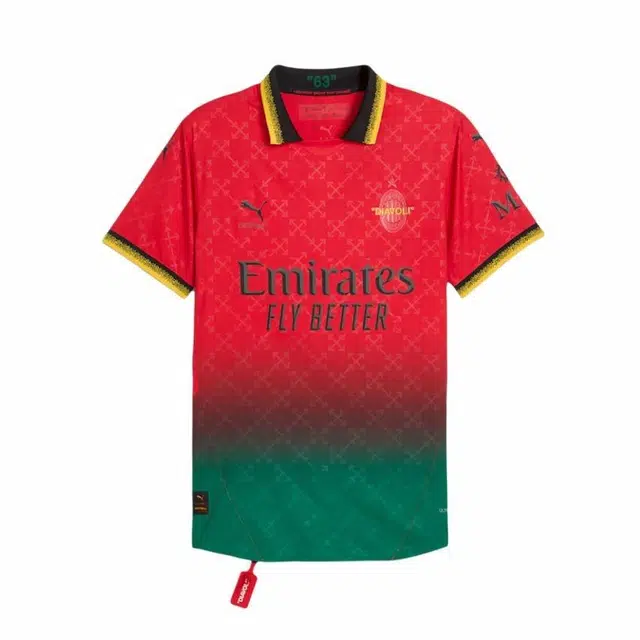 PUMA x AC MILAN x OFF-WHITE DRYCELLULTRAWEAVE logo