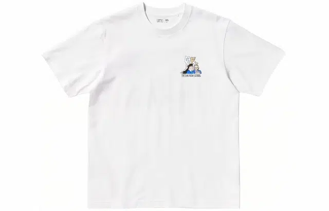 UNIQLO x Detective Conan SS24 White T-Shirt
