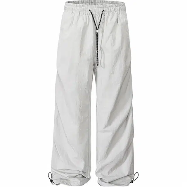 行更远 宽松直筒舒适纯色简约时尚柔软亲肤运动休闲裤 男女同款