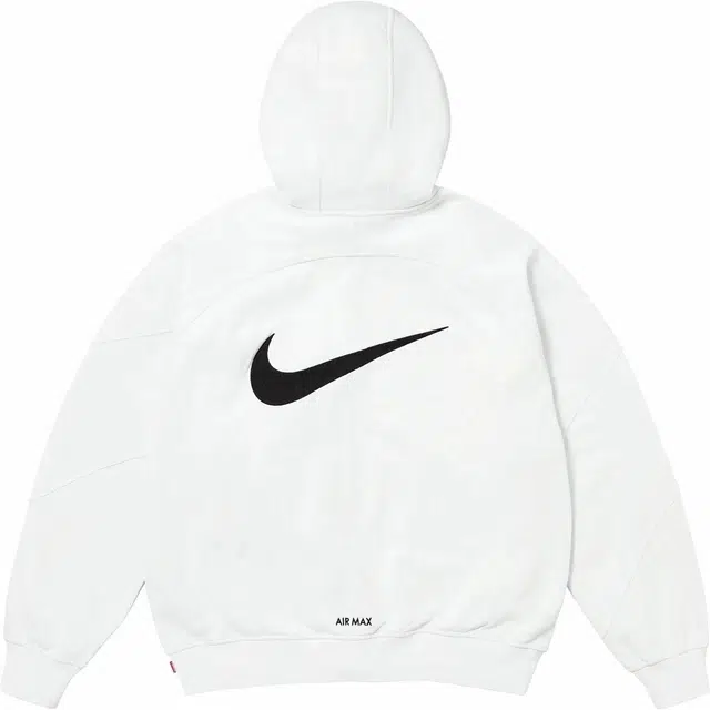 Supreme x Nike Zip Up Hooded Sweatshirt