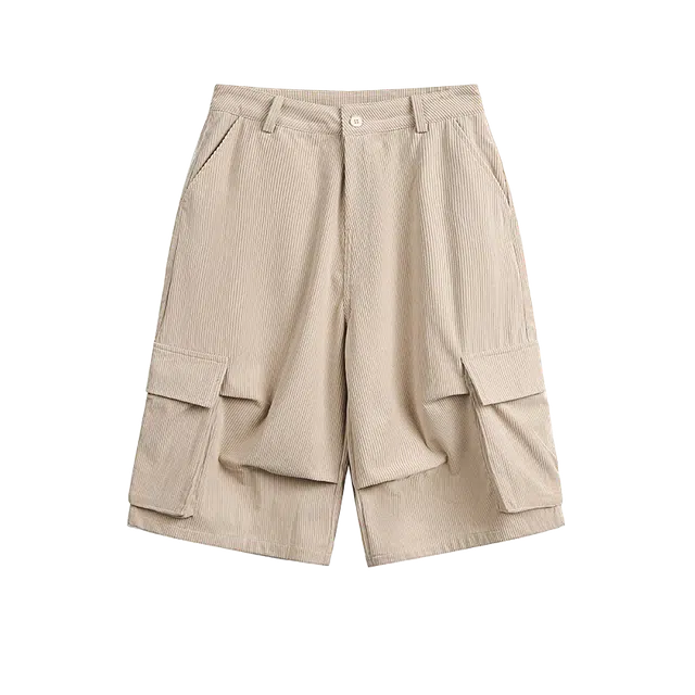 奇迹街区 简约日系运动宽松百搭五分休闲短裤 男女同款