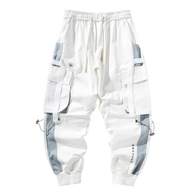 吉肯蒂 宽松高阶美式束脚运动裤子休闲裤 男款