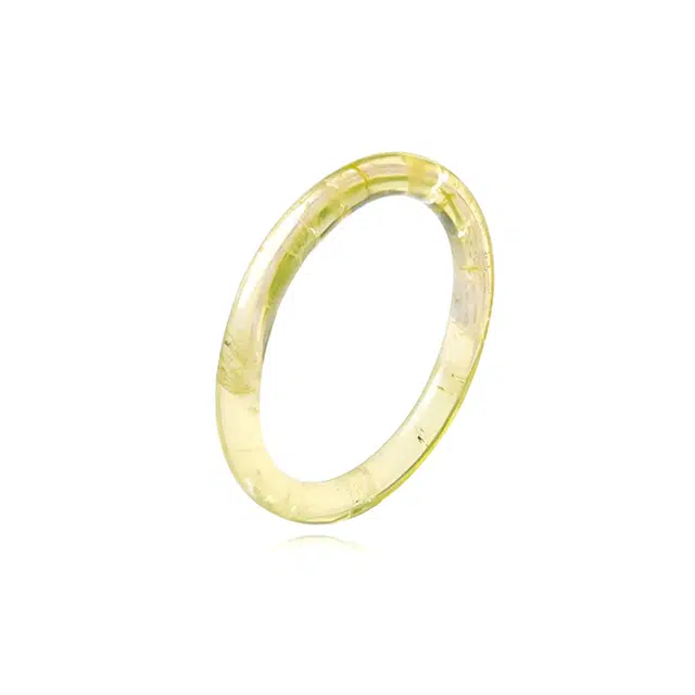 【招财磁场】 六桂福珠宝 财运亨通透亮美人 梦幻清透 新中式国潮古典优雅高级感 轻奢简约百搭转运#好运 黄水晶 手镯 女款