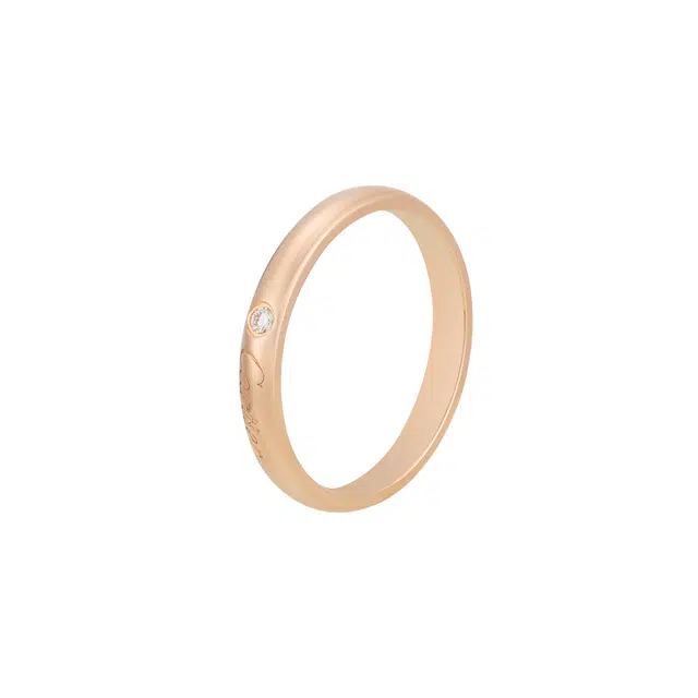 CARTIER C de Cartier logo 18K 3mm