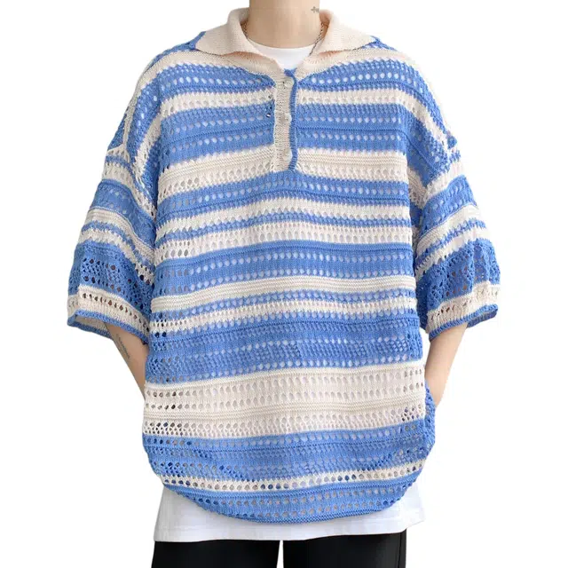 MARK WAFFLE Polo