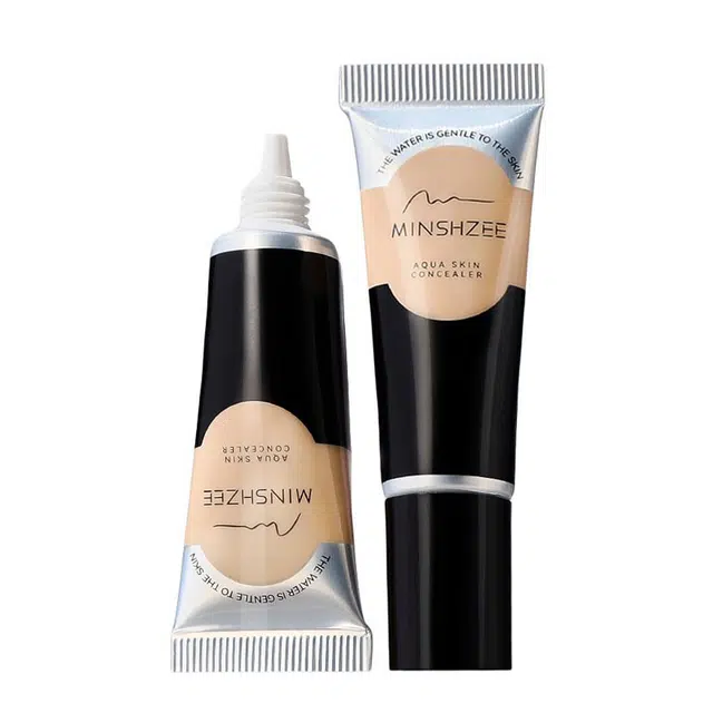 茗希芝 [丝滑不卡粉]亲肤遮瑕膏 持久提亮肤色易上色自然遮瑕