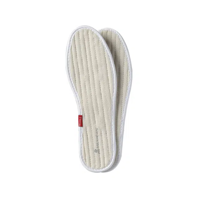 稻草人 艾草除臭透气吸汗防臭汗脚软底舒适 棉麻 鞋垫 男女同款情侣款