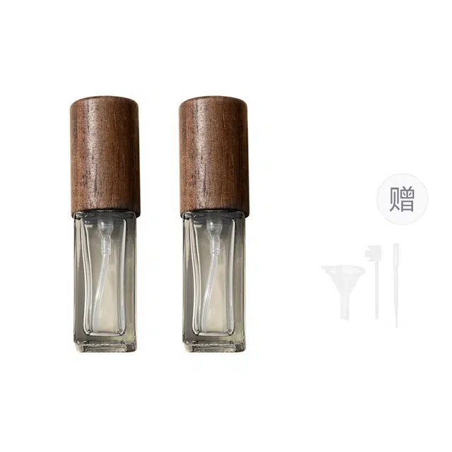 妮丽雅 木纹盖香水分装瓶 出行便携