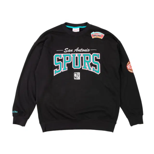 Mitchell Ness NBA There And Back 2.0 Crew Fleece Tee