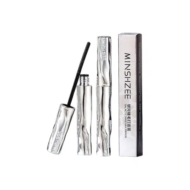 茗希芝 银河睫毛打底膏持久定型睫毛膏 卷翘定妆易上色浓黑立体防晕染 根根分明