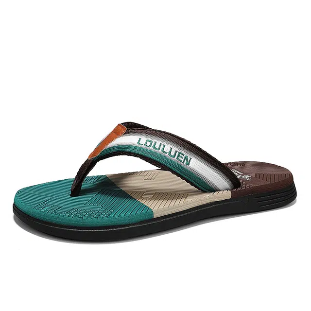 雅鹿优选 潮流百搭休闲时尚简约夹脚人字拖鞋 男款