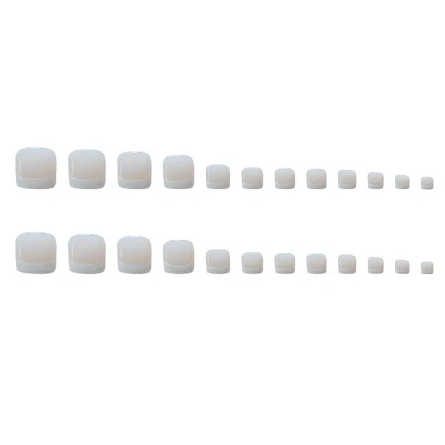 馨枕居 夏日法式  穿戴甲 杏仁白色裸色