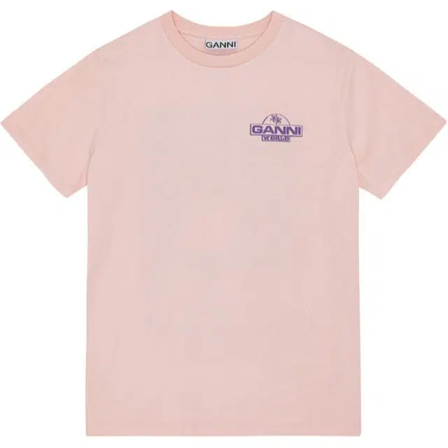 GANNI SS24 logo T